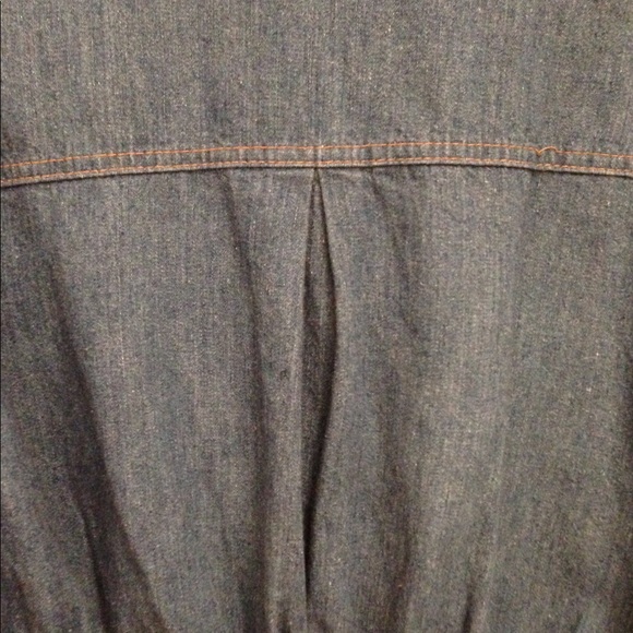 Vintage Denim Tunic Button Up - Picture 7 of 7